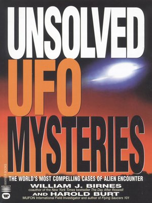 cover image of Unsolved UFO Mysteries